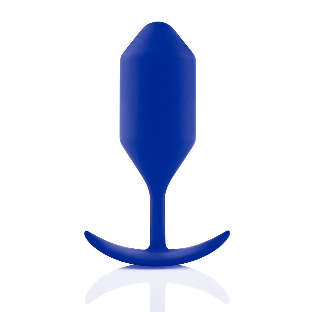B-vibe Snug Plug 4 - Анальная пробка для ношения