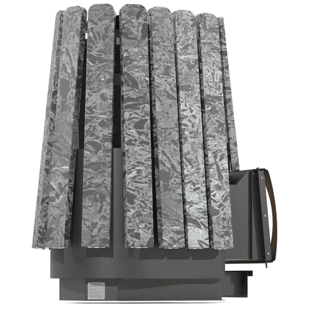 Дровяная банная печь Grill'D Cometa Vega 450 Short Max Stone (Серпентинит)
