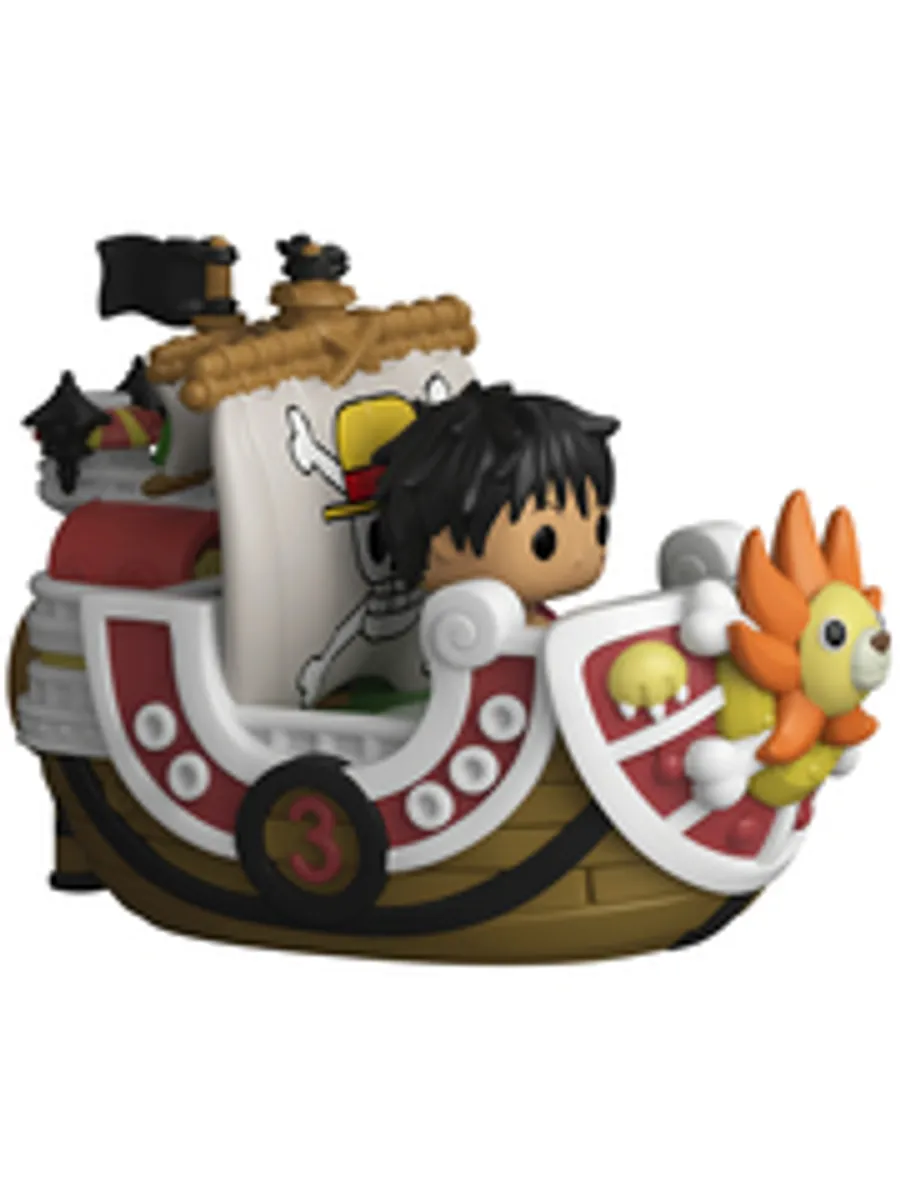 Funko Bitty POP! One Piece: Monkey D.Luffy and Thousand Sunny