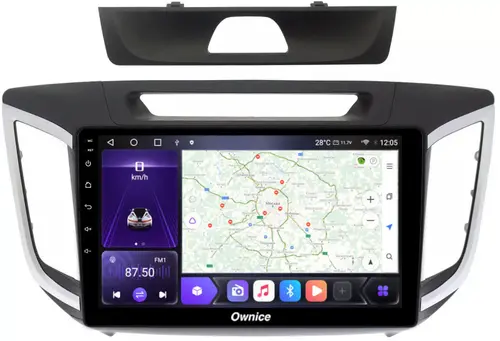 Магнитола для Hyundai Creta 2016-2021 - Kuberg OL-1701 IPS, Android 10, 4G SIM-слот
