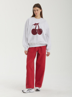 Женская Толстовка Rockstar Cherry Applique
