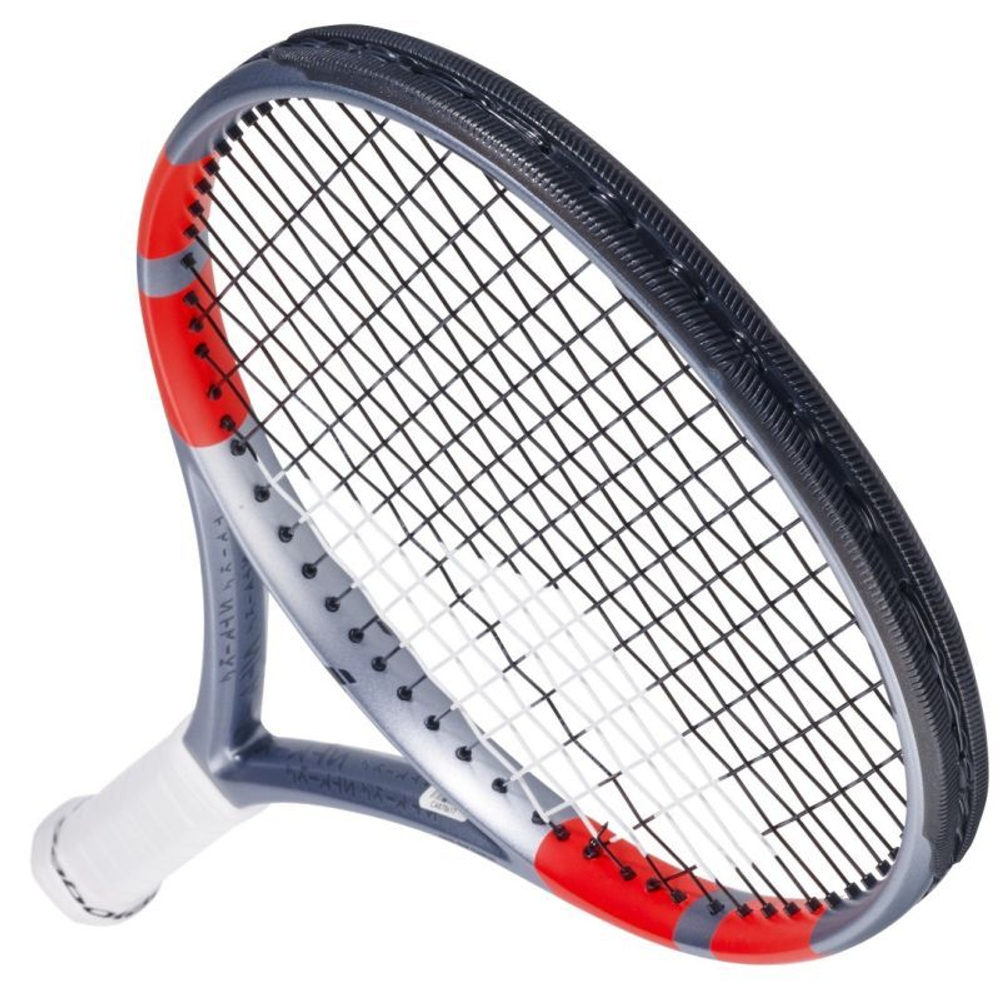Теннисная ракетка Babolat Pure Strike Team 4-gen - grey/fluo strike