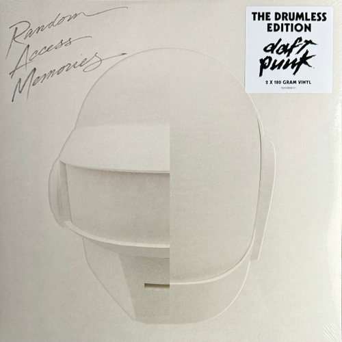 Daft Punk ‎– Random Access Memories (Drumless Edition) 2LP (Европа 2020г.)