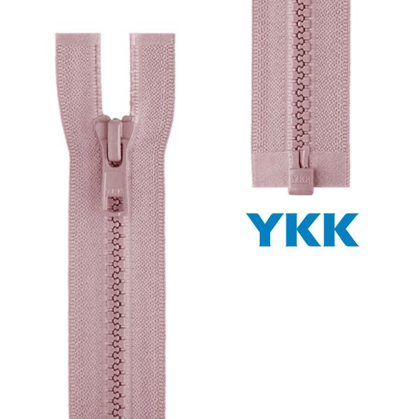 Молния трактор YKK Т3 (3 мм) 1 зам., разъем., 65 см, цв. 811 бл.розовый, уп.10 шт