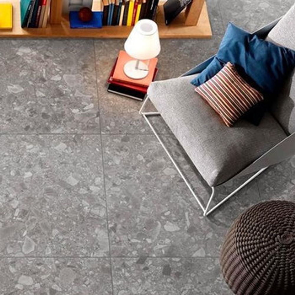 Керамогранит Steppe Ceramics Palladino Grey 600х600 мм серый