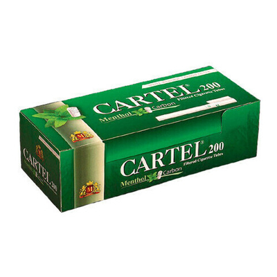 Гильзы для сигарет "Cartel" KS Filter Menthol 200шт