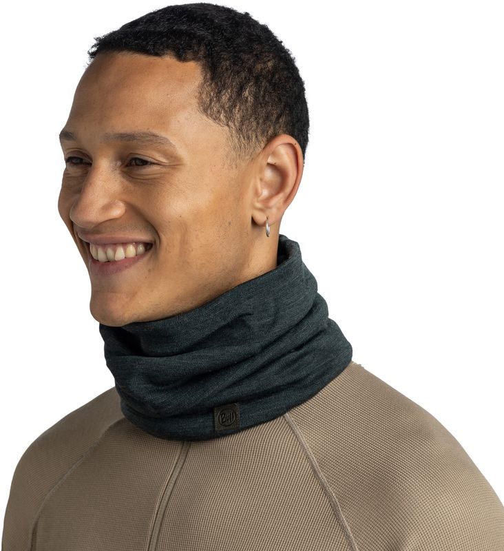 Бандана-труба Buff Merino Heavyweight Solid Forest Фото 2
