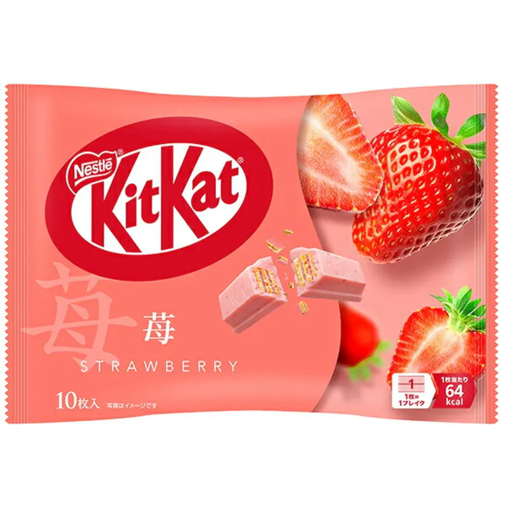 Шоколад Kit Kat с клубникой, 113 гр. 1/24