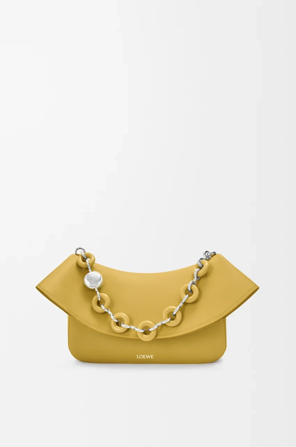Loewe Средняя сумка Ola из гладкой телячьей кожи, желтый