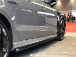 Карбоновые боковые юбки для AUDI RS3 2018-2020 8V Ауди аэродинамический обвес