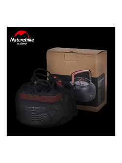 Чайник туристический Naturehike NH17C020-H 1.45л серый
