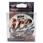 Леска зимняя AMAGU -30c ICE 0,12 мм 30 метров.