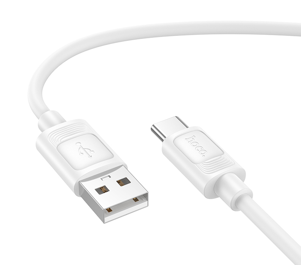 Кабель HOCO X122 USB-Type-C 3A 1м Silicone White