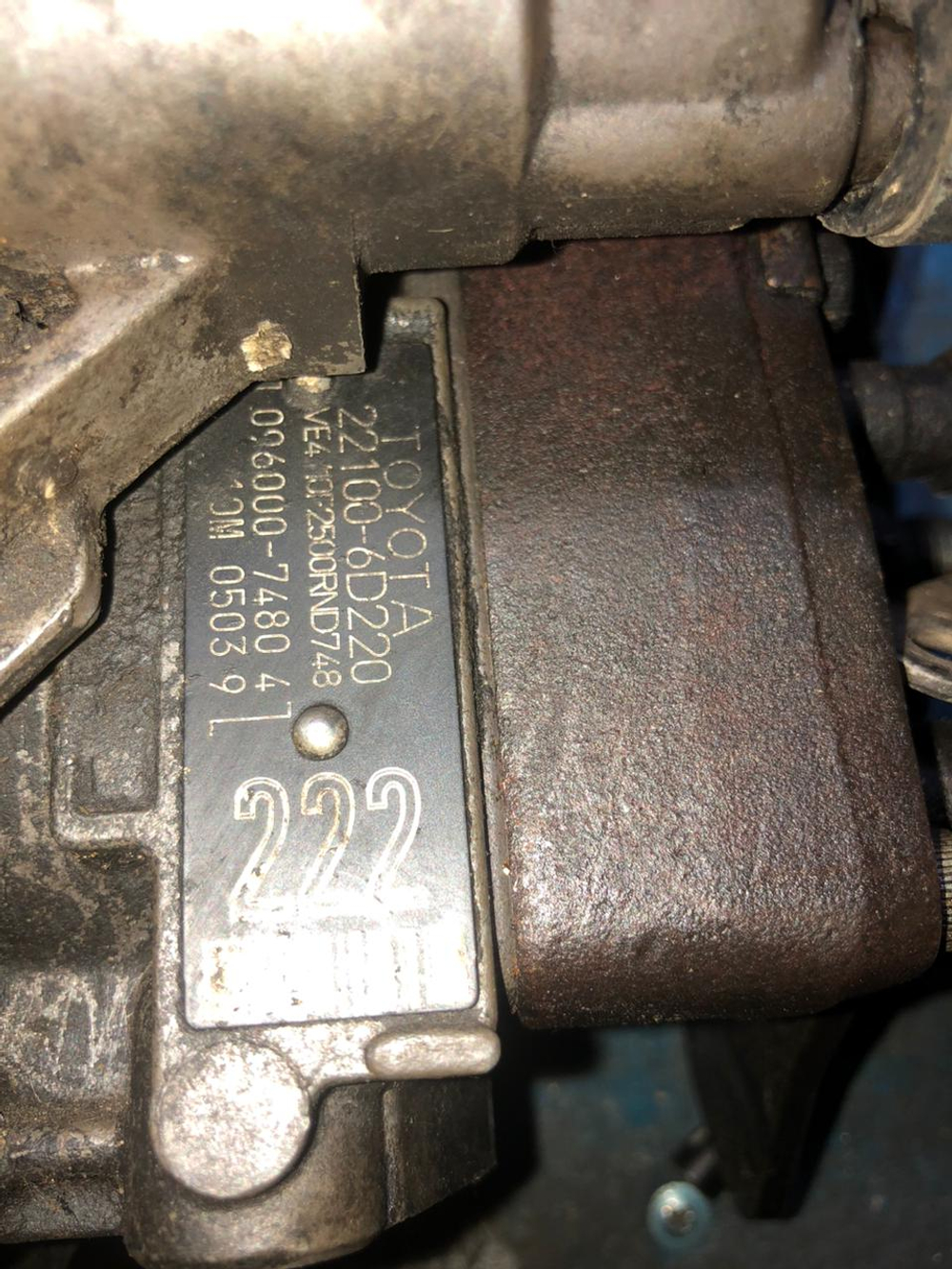 ТНВД TOYOTA SPRINTER 1991