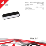 13001-9.3-001UR magnetic LED6W BK CCT+SMART Reluce Technical, LED