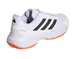 Meskie buty tenisowe Adidas CourtJam Control 3 M Clay - cloud white/core black/lucid orange