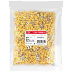 Наконечник кольцевой ЭРА NO-225-80 НКИ 6.0-6 с изолированным фланцем упаковка 500 шт | Электротовары