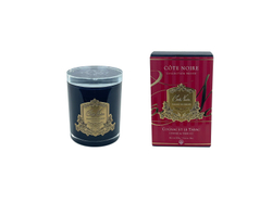 Свеча ароматическая COGNAC ET LE TABACСвеча Cote Noire Черный / Золотой