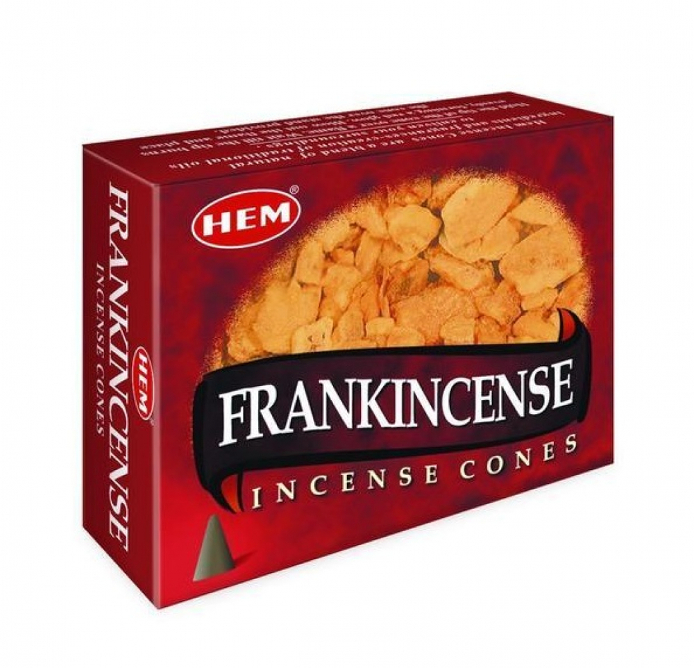 Благовоние конусы Ладан ХЭМ | HEM Frankincense Incense Cones 28g