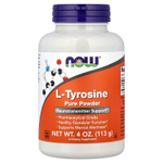 NOW Foods, L-тирозин, чистый порошок, 113 г (4 унции)