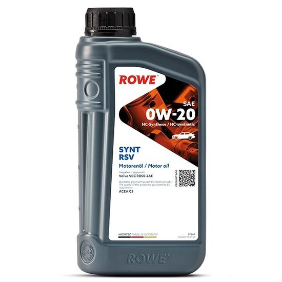 HIGHTEC SYNT RSV SAE 0W-20 ROWE моторное масло