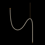 Подвесной светильник Loft it Thread 10388C Brass