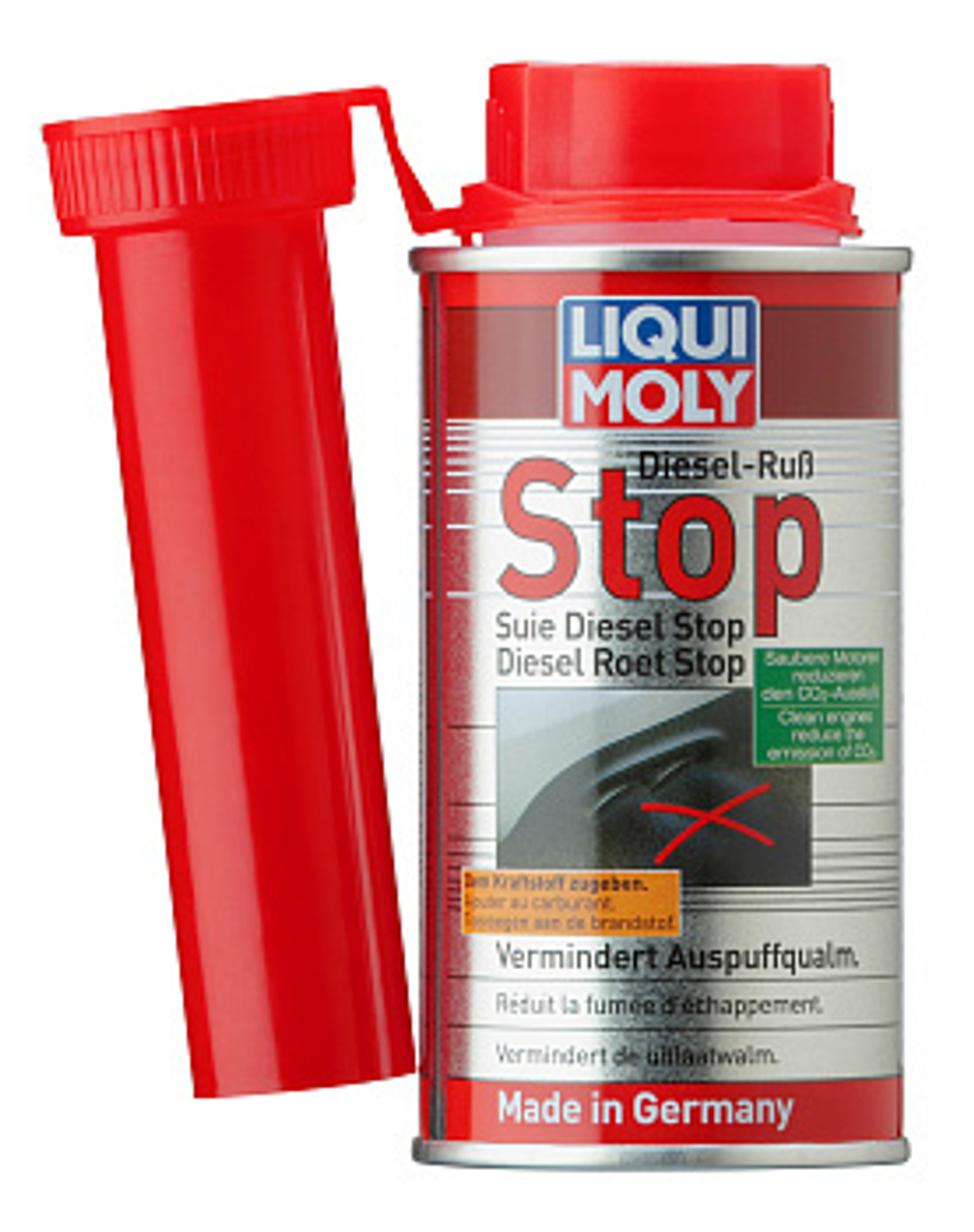 Присадка для уменьшения дымности дизельных двигателей Liqui Moly Diesel Russ-Stop (150мл)