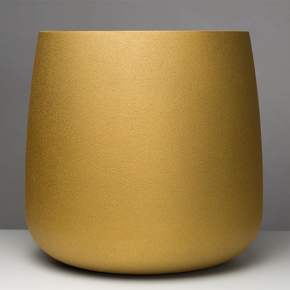 Кашпо CONE GOLD D38 H41
