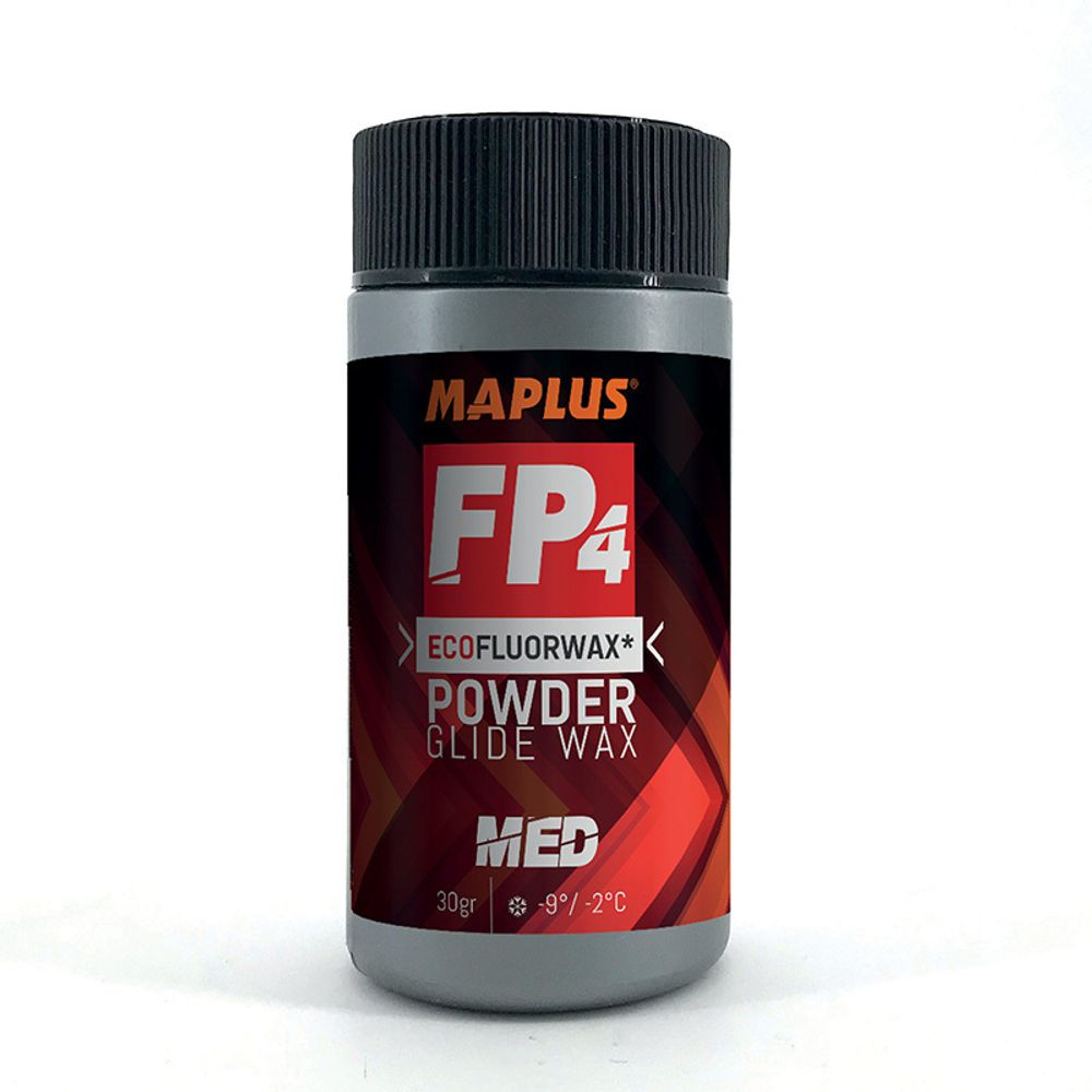 Перфторированный порошок-ускоритель Maplus FP4 MED (PFOA-free) (для всех видов снега) (-2°С /-9°С) 30гр. арт.841N