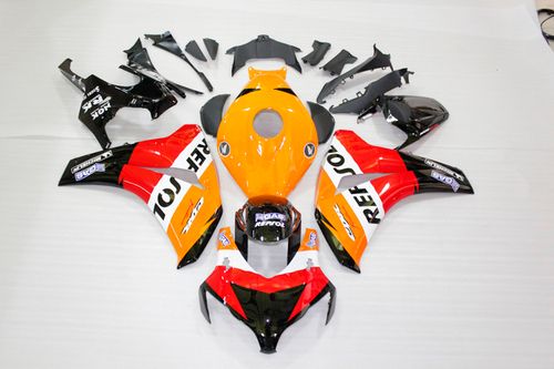 Купить    Комплект пластика для мотоцикла Honda CBR 1000RR 08-11 Repsol оранжевый COLOR+