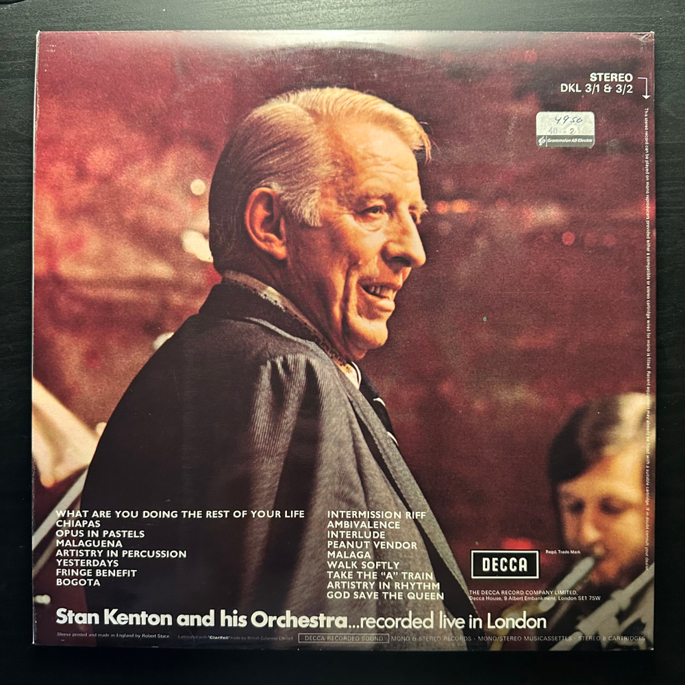 Stan Kenton- Stan Kenton Today 2LP (Англия 1972г.)