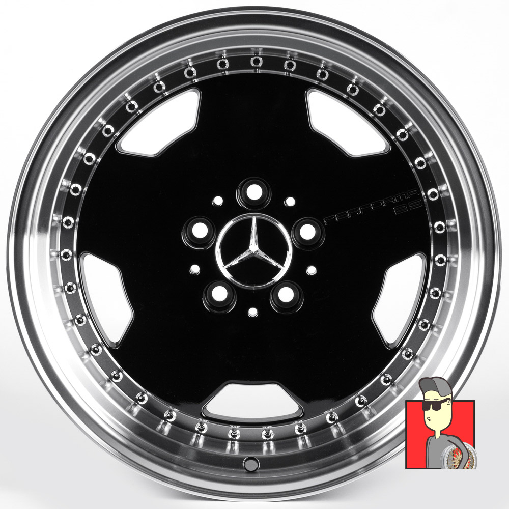 Комплект дисков Mercedes Benz 17x8/9.5 et25/25 5x112