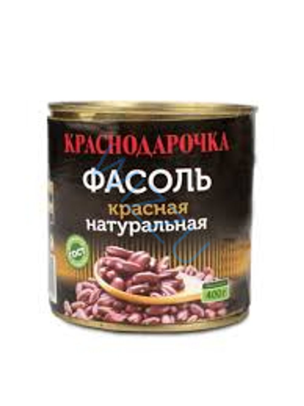 Фасоль красная натуральная Краснодарочка ГОСТ, 400г ж/б
