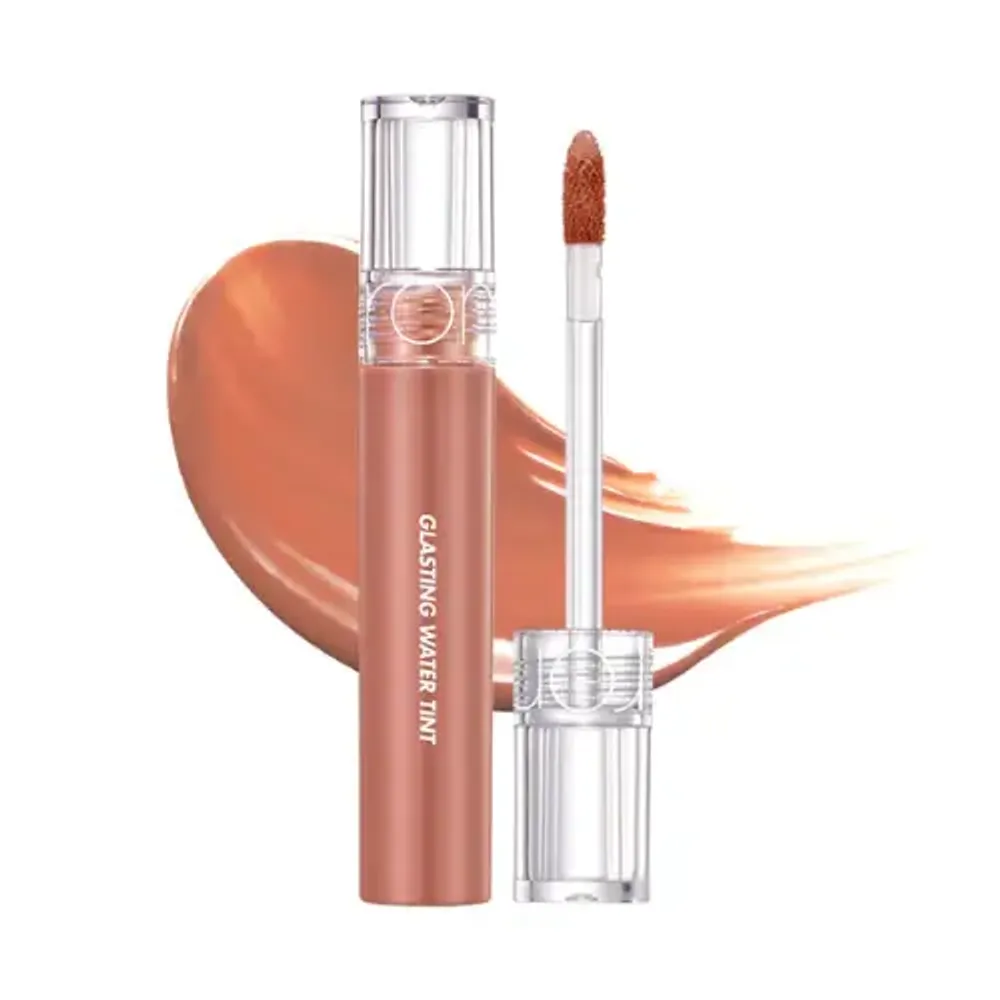 Глянцевый тинт с эффектом стеклянных губ Rom&Nd Glasting Water Tint 15 Nudy Sundown