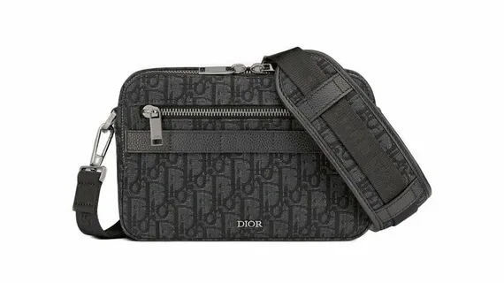 Сумка-мессенджер Dior Safari черный