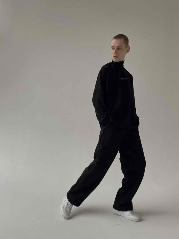 Водолазка Basic черная - фото 3