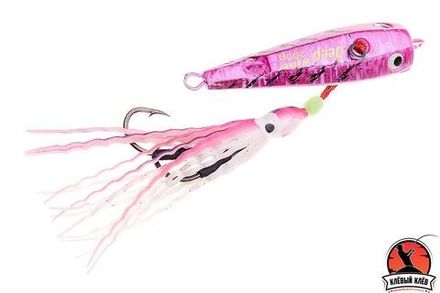 Инчику ASARI Deep Walker 300гр #02 pink/lumo