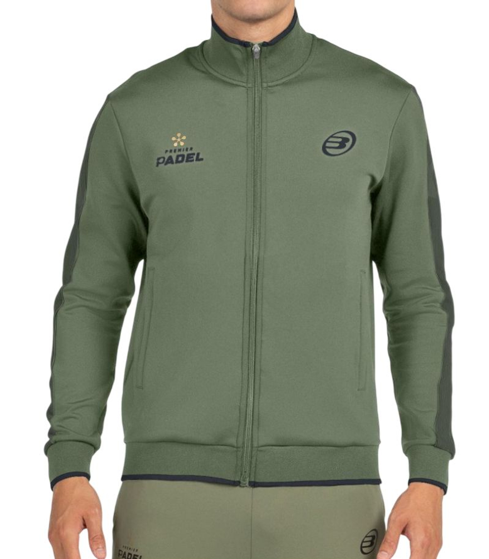Мужская теннисная кофта Bullpadel Pindaro Sweatshirt - kaki