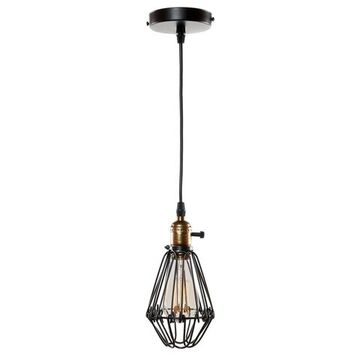 Подвесной светильник 1*Е27 LOFT2009/1 чёрный Holder LOFT IT