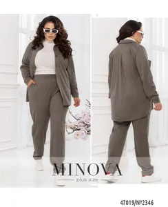 Костюм 2346-серый Minova