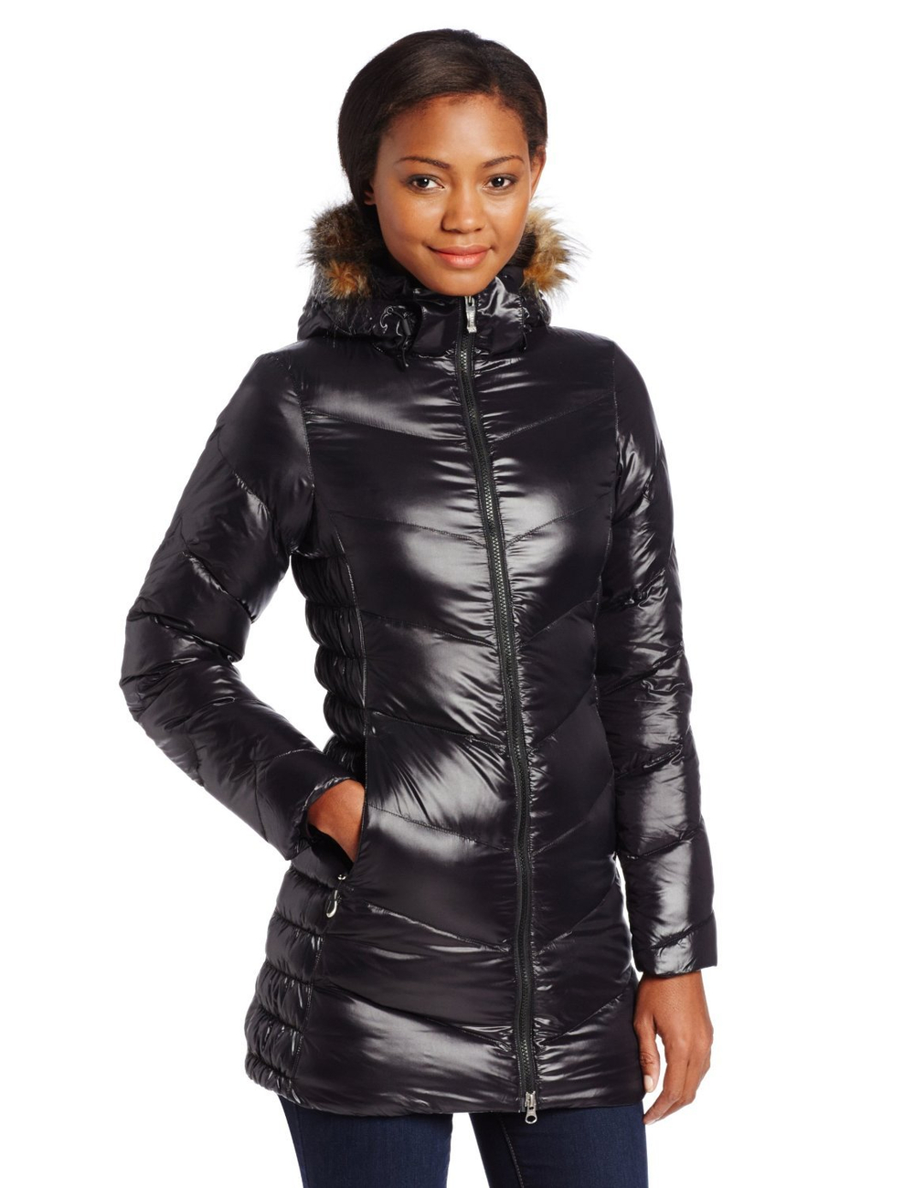 Пальто MARKER WOMEN'S KINA DOWN JACKET (артикул 3136) цвет Sunset (750)