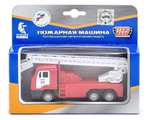 Модель ин. мет. "Камаз. Пожарная машина" 12см. SB-16-22WB (Технопарк)