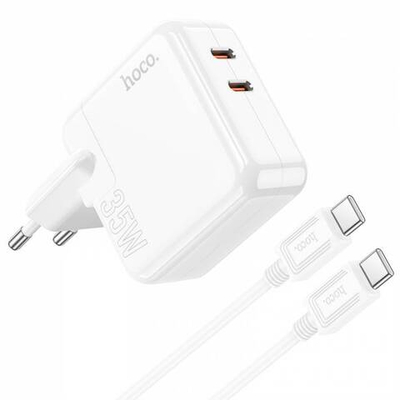Зарядное устройство на Type-C Hoco C110A PD35W + QC3.0 (white)