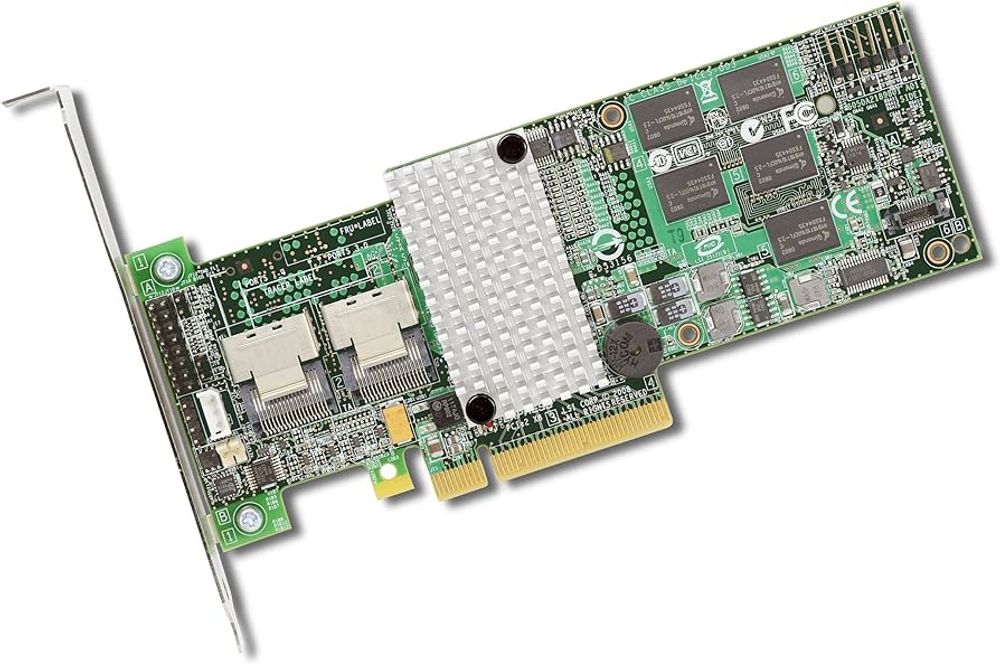 Контроллер LSi Logic  LSI 9260-8i 8 Int., 6Gb/s, PCI-E x8, RAID 0,1,5,6,10,50,60 512Mb, SAS/SATA 2 кабеля SFF-8087 LSI00202