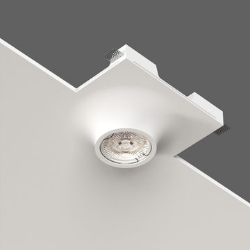 Встраиваемый гипсовый светильник для установки в потолках из гипсокартона LED AR111 GU10/LED AR111 G53 SN 108 белый Capella Stellanova