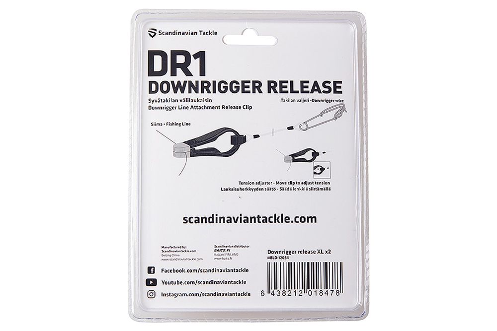 Клипса троллинговая Scandinavian Tackle DR1 Черная