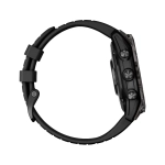 Умные часы Garmin Fenix 7 Pro, 47mm, Sapphire Solar Carbon Grey DLC Titanium with Black Band (010-02777-11)