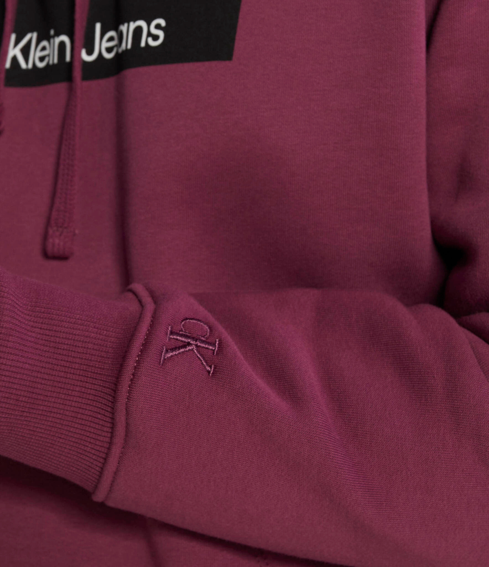 Худи HYPER REAL BOX LOGO CALVIN KLEIN JEANS - фиолетовый(J30J324106)