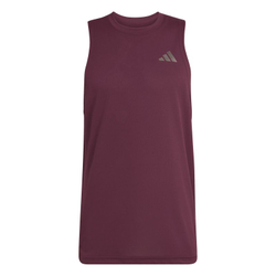 Мужская теннисная футболка Adidas Sleeveless — maroon