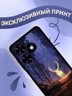 Чехол на Tecno Spark 20, 20C с принтом